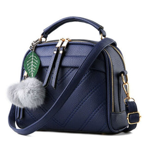 SWDF New Luxury Clutch Women Bag Over The Shoulder Bags Designer Casual Hairball Crossbody Bag Purses And Handbags Messenger Sac