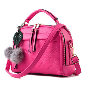 SWDF New Luxury Clutch Women Bag Over The Shoulder Bags Designer Casual Hairball Crossbody Bag Purses And Handbags Messenger Sac