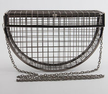 Load image into Gallery viewer, Unique fashion design personality hollow metal cages party clutch evening bag shoulder bag ladies handbag messenger bags purse
